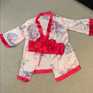 Floral robe